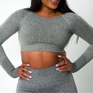 Sujey Long Sleeve Crop Top